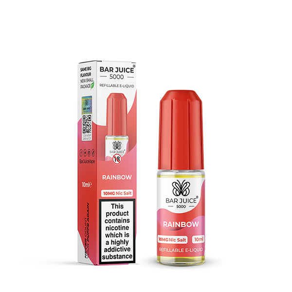 Bar Juice 5000 - Rainbow Nic Salt x10