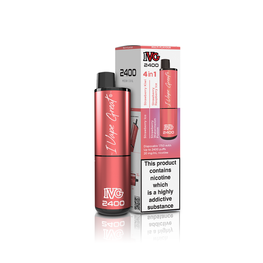 IVG 2400 Strawberry Edition x5