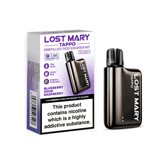 LOST MARY TAPPO KIT - Blueberry Sour Raspberry x10