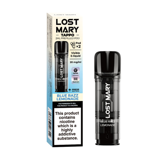 LOST MARY TAPPO PODS - Blue Razz Lemonade x10