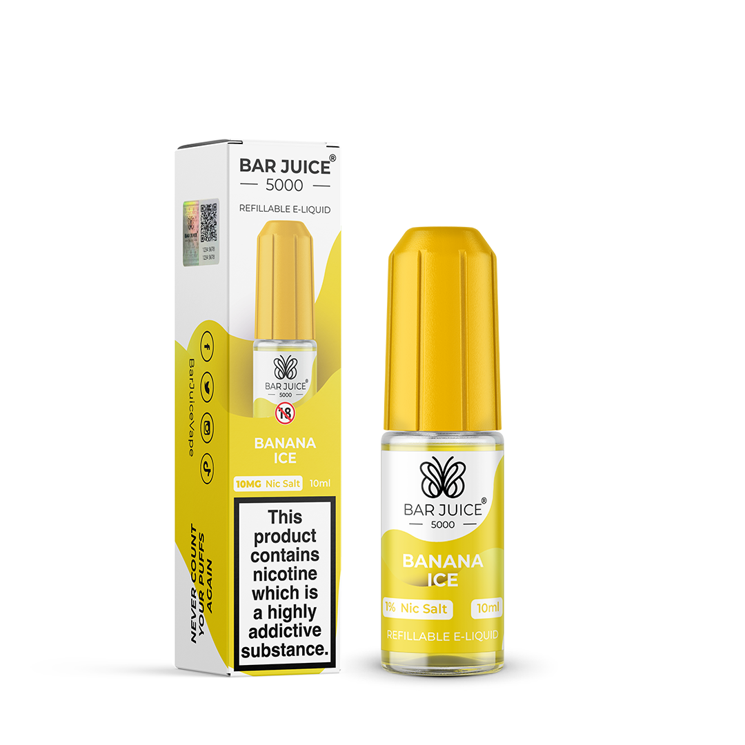 Bar Juice 5000 - Banana Ice Nic Salt x10