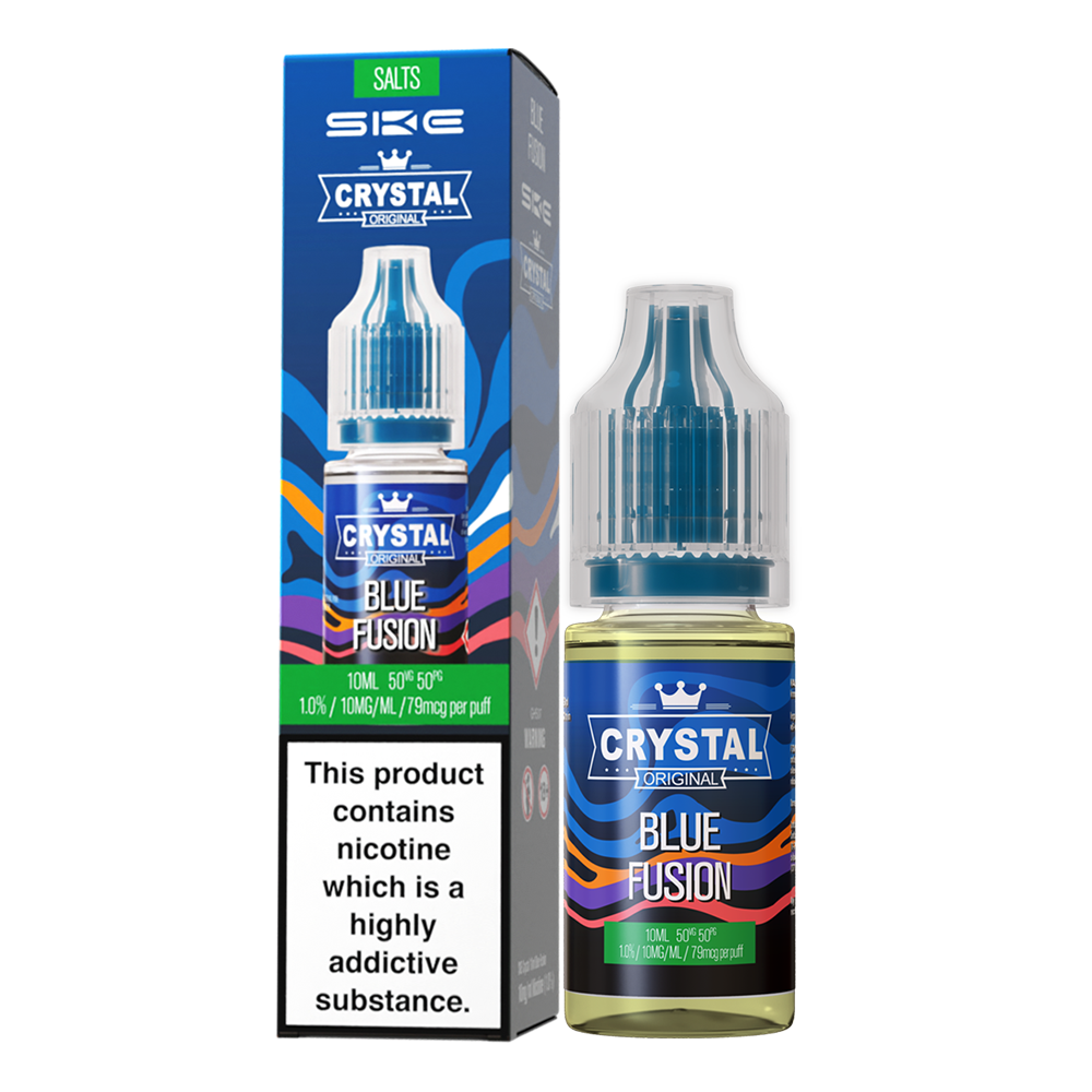 SKE Crystal Blue Fusion Nic Salt x10