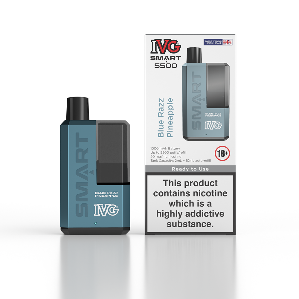 IVG Smart 5500 Blue Razz Pineapple x5