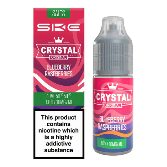 SKE Crystal Blueberry Raspberries Nic Salt x10
