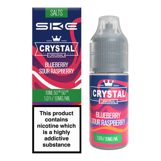 SKE Crystal Blueberry Sour Raspberry Nic Salt x10