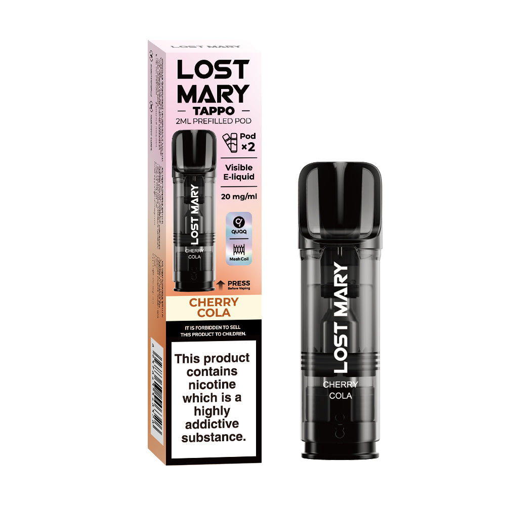 LOST MARY TAPPO PODS - Cherry Cola x10