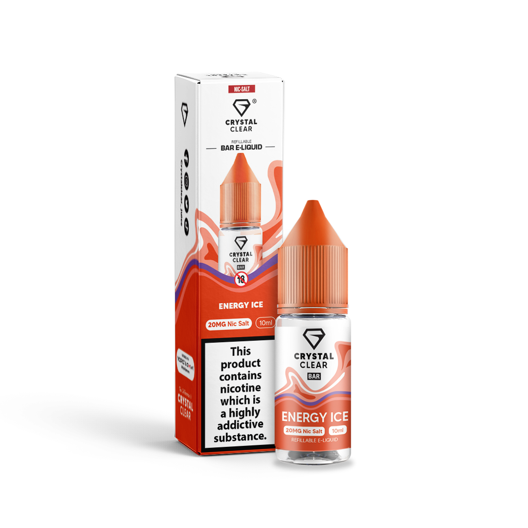 Crystal Clear Energy Ice Nic Salt x10