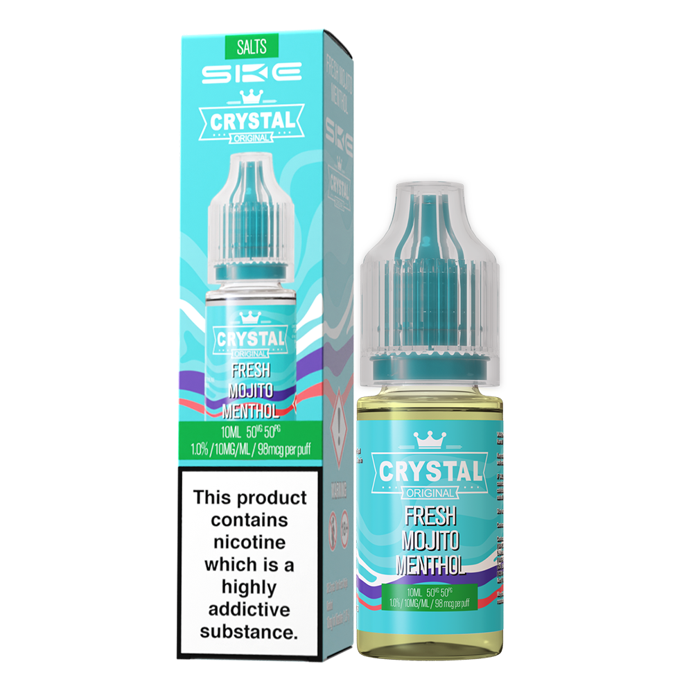 SKE Crystal Fresh Menthol Mojito Nic Salt x10