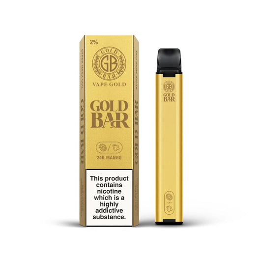 Gold Bar Disposable - 24K Mango x10