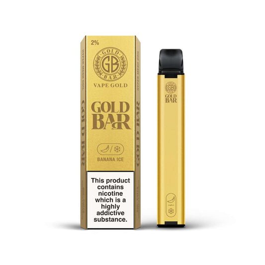 Gold Bar Disposable - Banana Ice x10
