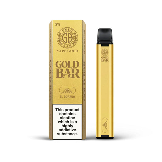 Gold Bar Disposable - El Dorado x10