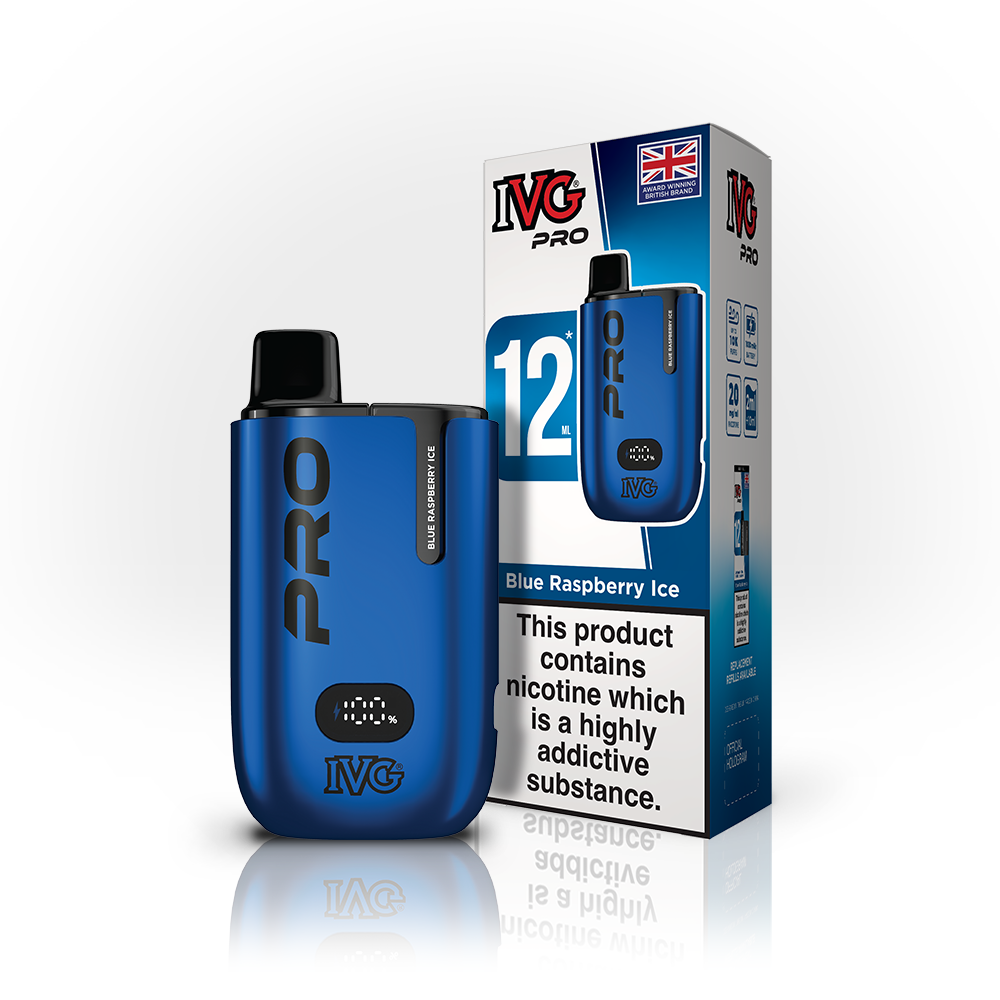 IVG Pro 12 Blue Raspberry Ice x5