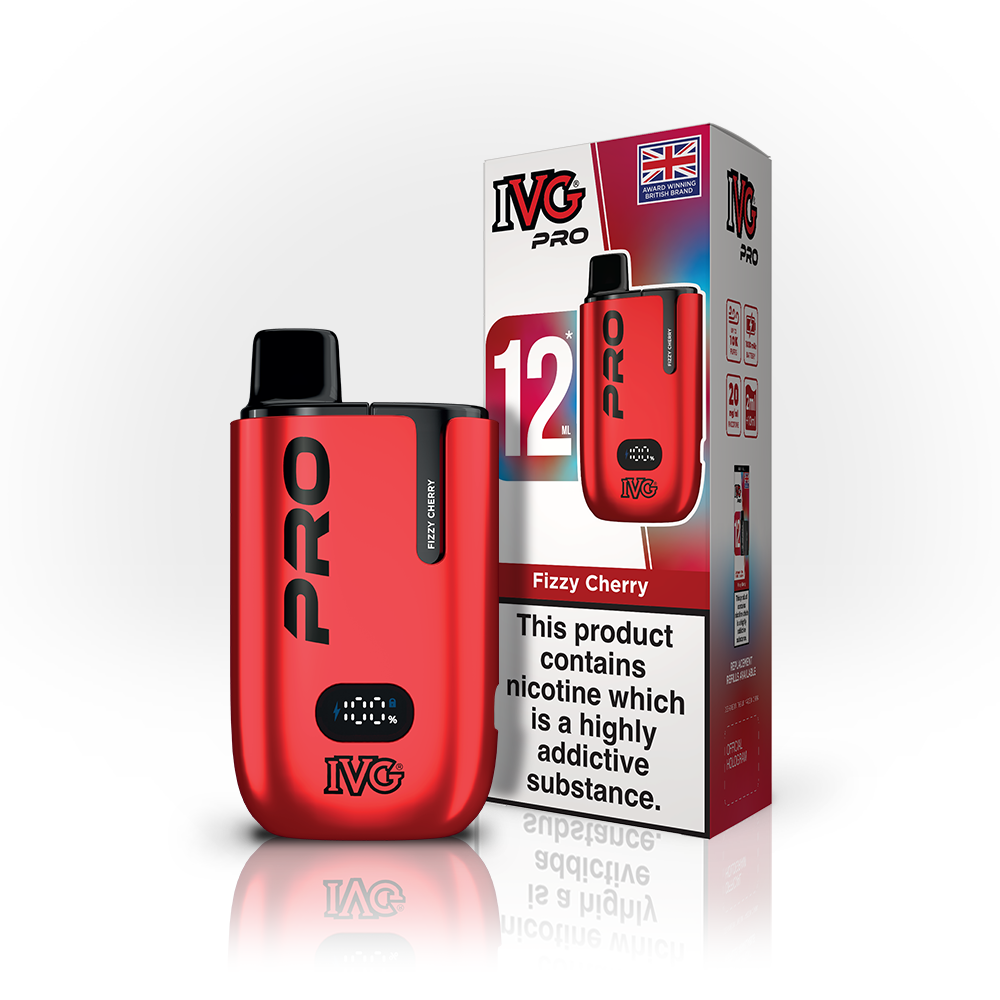 IVG Pro 12 Fizzy Cherry x5