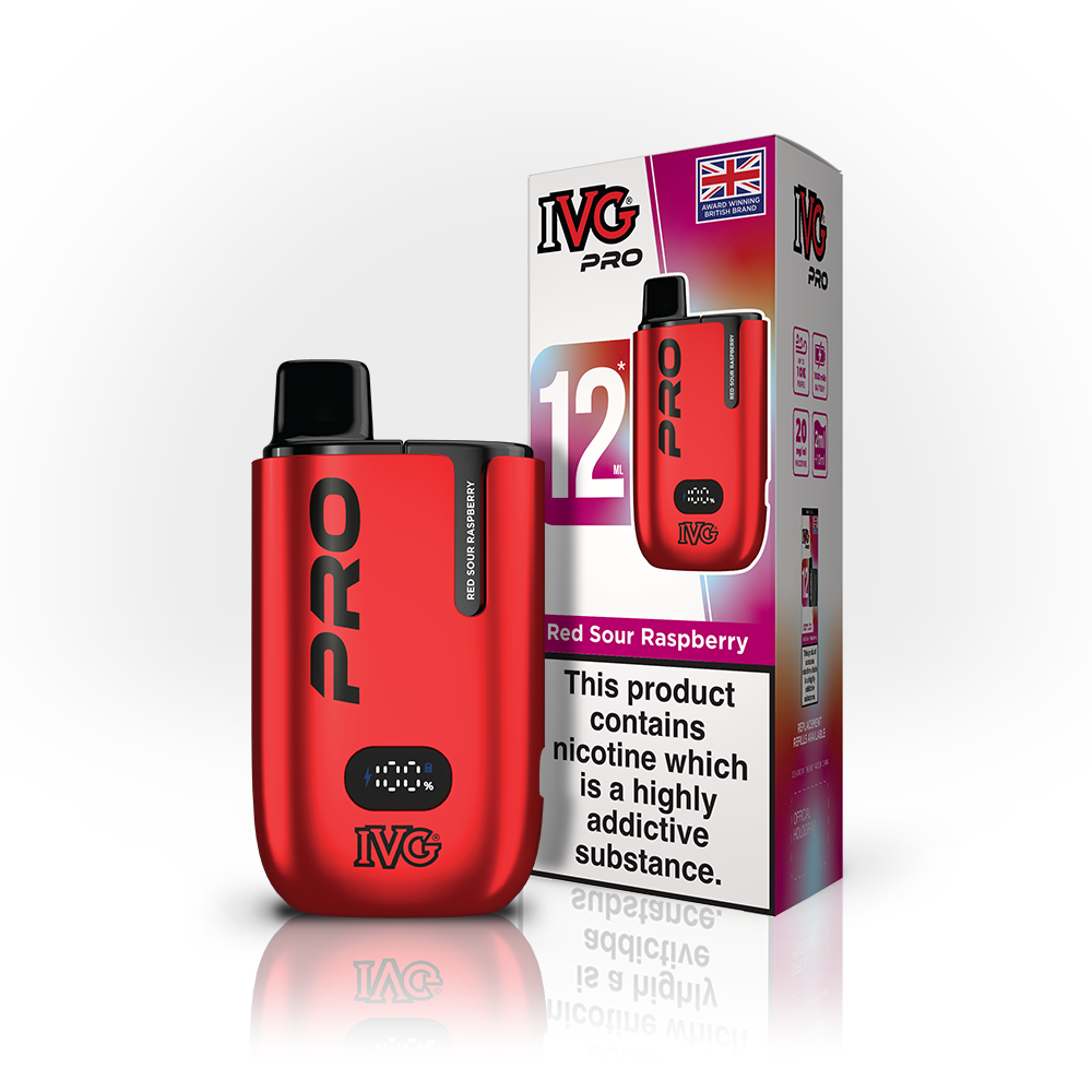 IVG Pro 12 Red Sour Raspberry x5