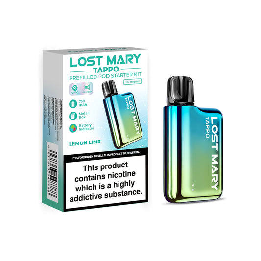 LOST MARY TAPPO KIT - Lemon & Lime x10