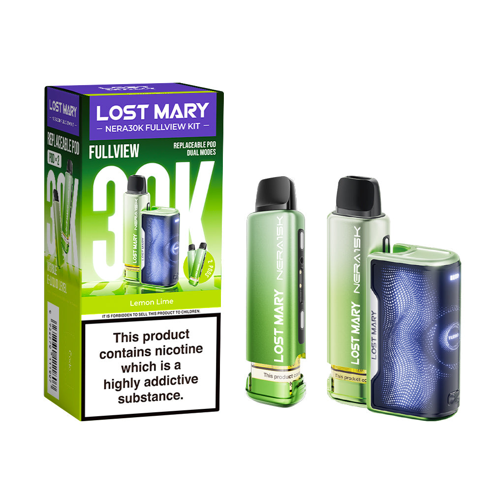 Lost Mary Nera 30K Lemon Lime x5