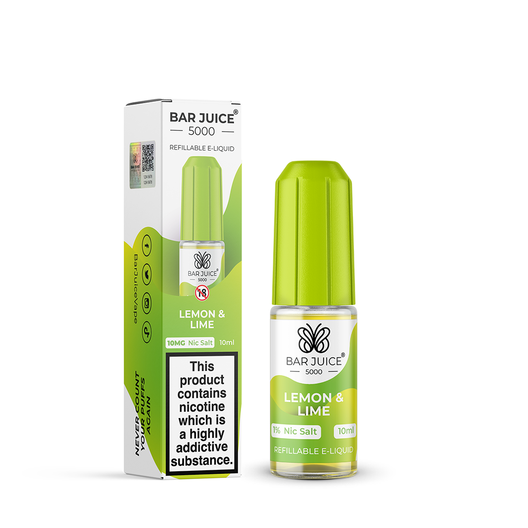 Bar Juice 5000 - Lemon & Lime Nic Salt x10