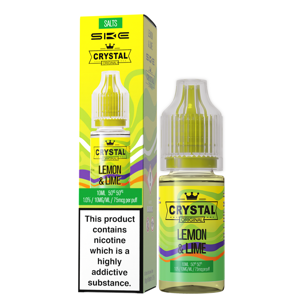 SKE Crystal Lemon & Lime Nic Salt x10