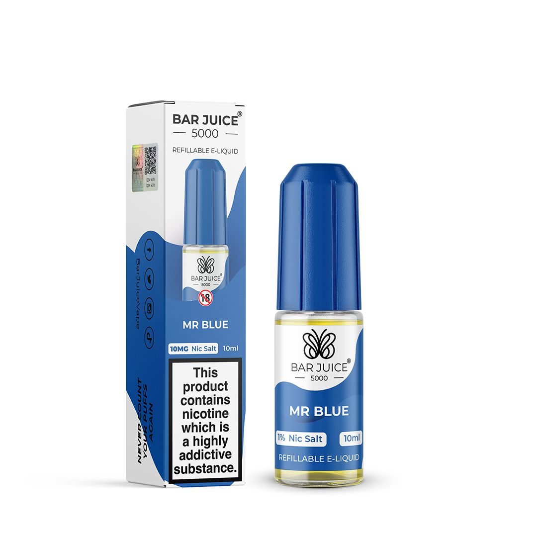 Bar Juice 5000 - Mr Blue Nic Salt x10