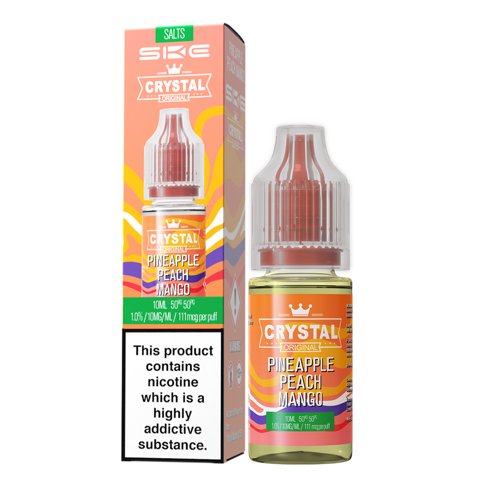 SKE Crystal Pineapple Peach Mango Nic Salt x10