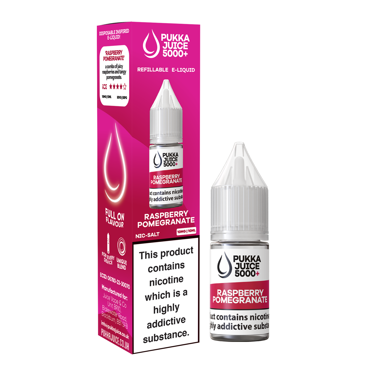 Pukka Juice 5000+ Raspberry Pomegranate x10