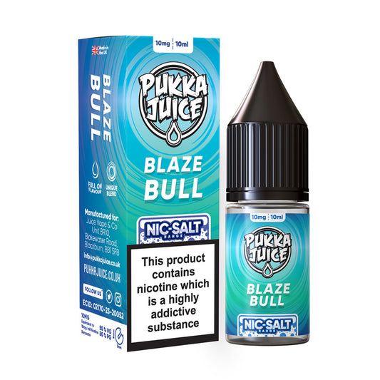 Pukka Juice Blaze Bull Nic Salt x10
