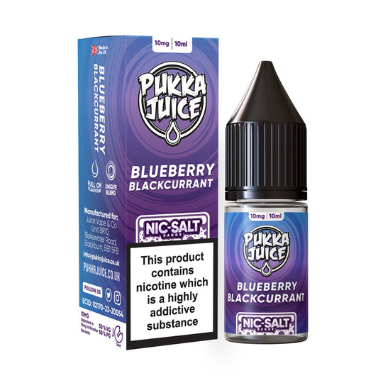 Pukka Juice Blueberry Blackcurrant Nic Salt x10