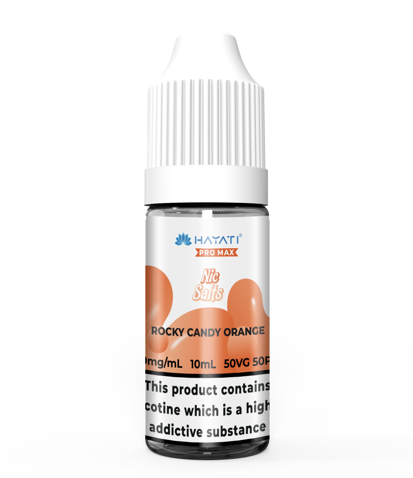 Hayati Pro Max Salts - Rocky Candy Orange x10