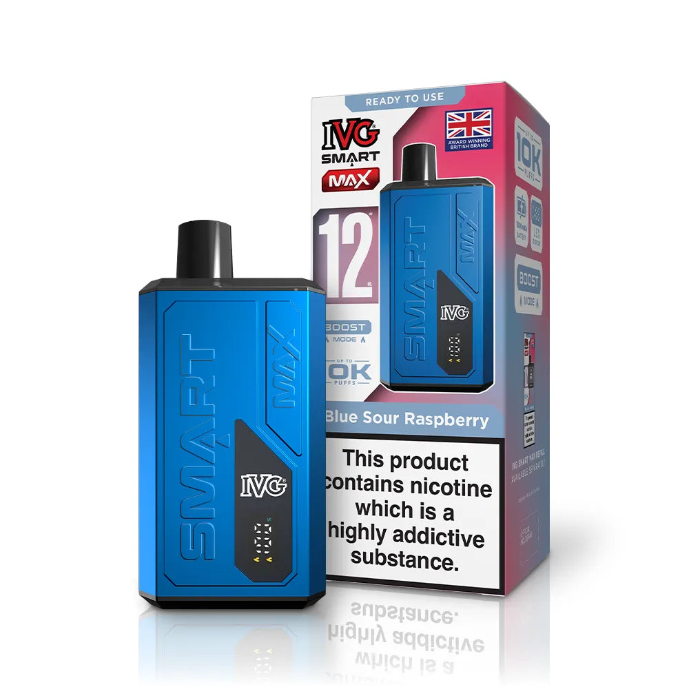 IVG Smart Max Blue Sour Raspberry x5