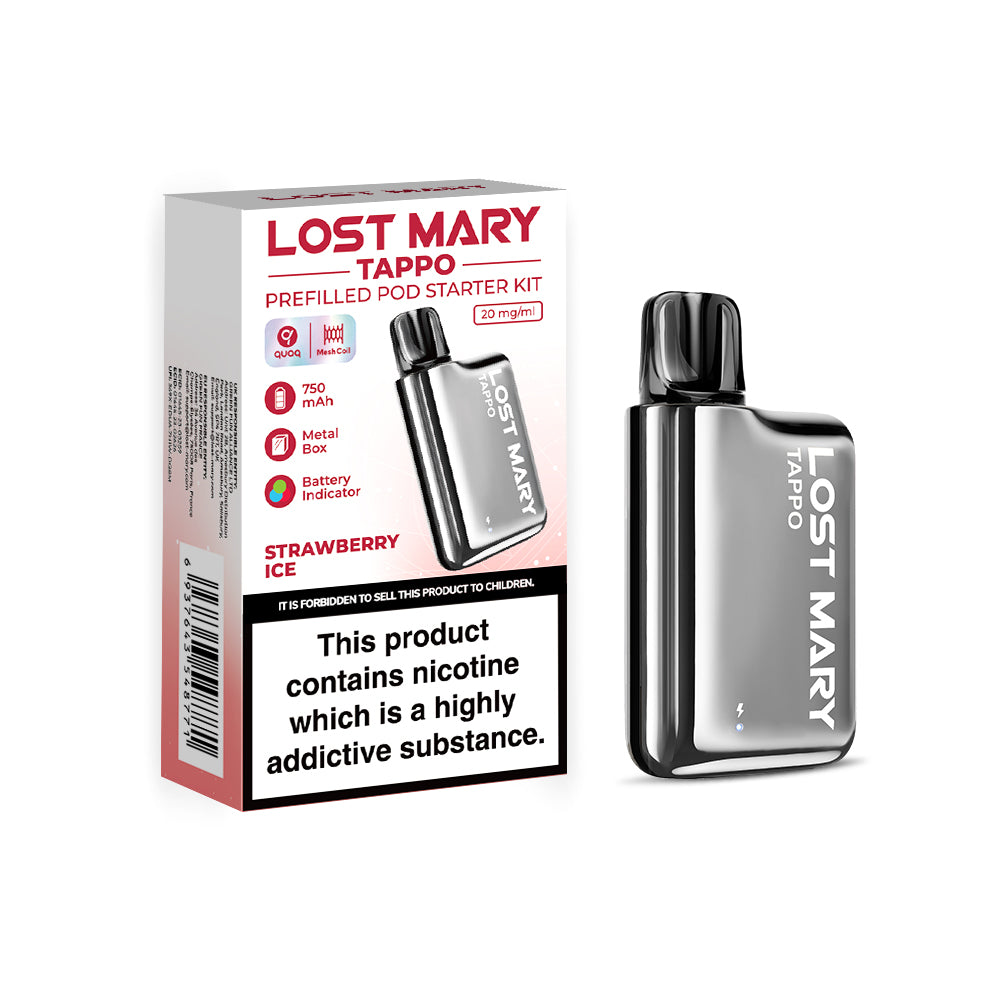 LOST MARY TAPPO KIT - Strawberry Ice x10