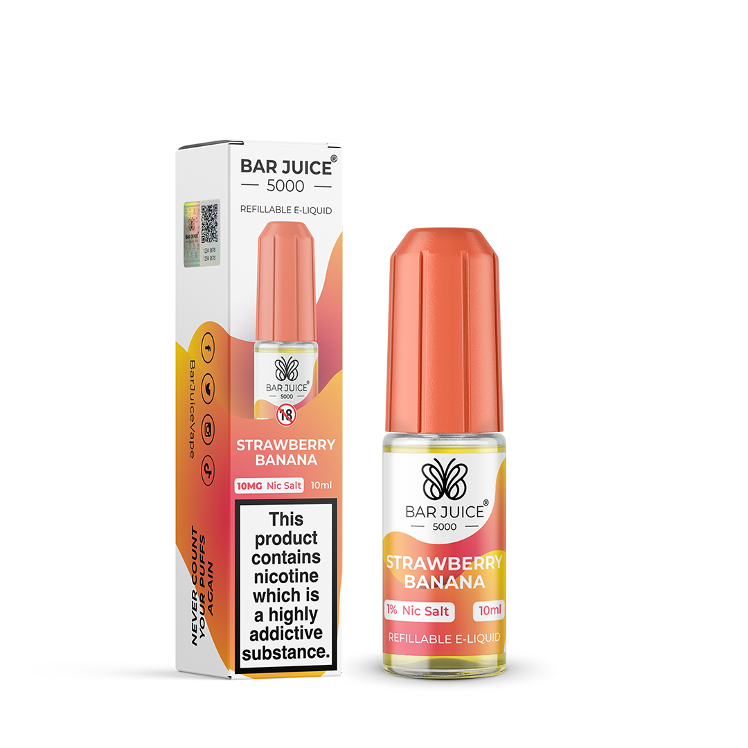 Bar Juice 5000 - Strawberry Banana Nic Salt x10