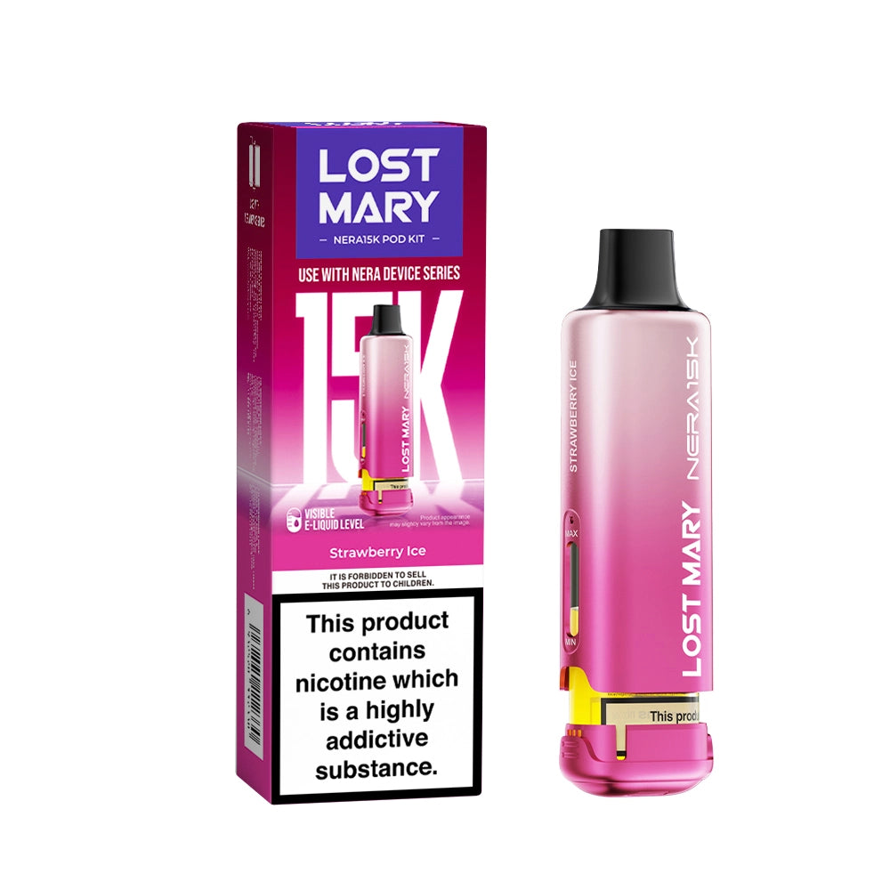 Lost Mary Nera 15K Pods x5