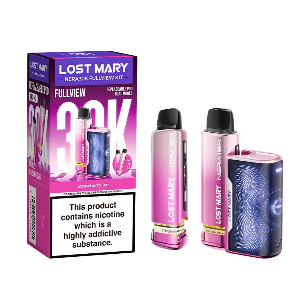Lost Mary Nera 30K Strawberry Ice x5