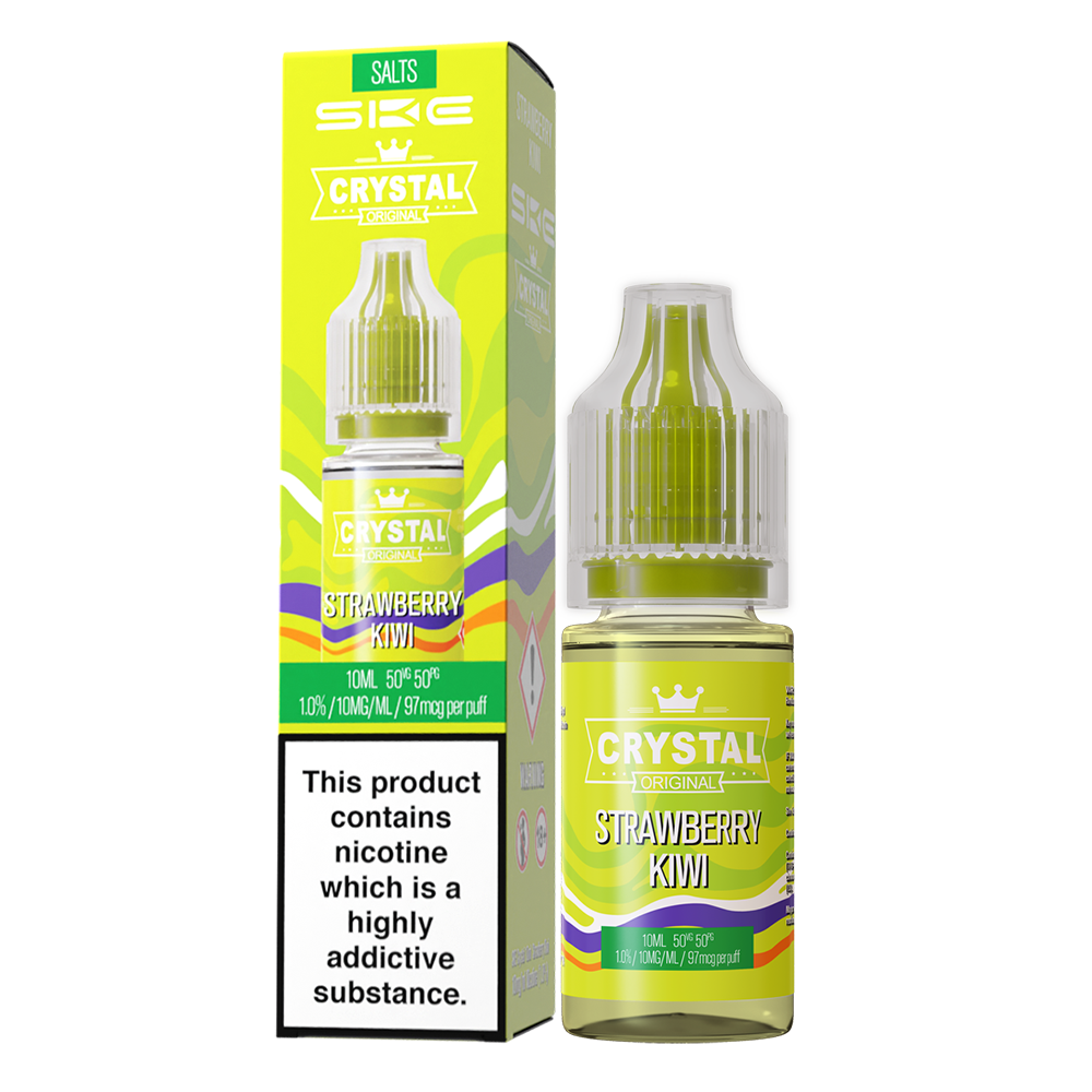 SKE Crystal Strawberry Kiwi Nic Salt x10