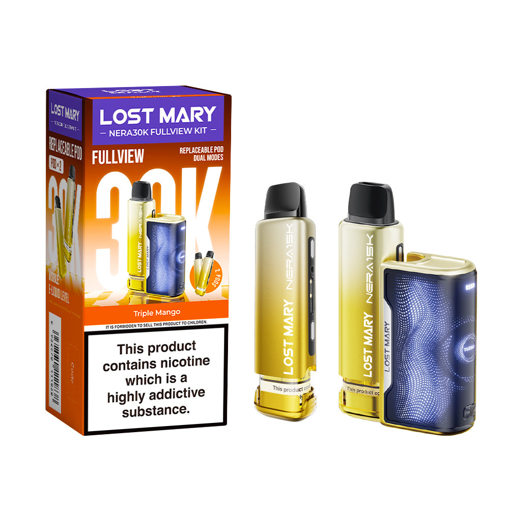 Lost Mary Nera 30K Triple Mango x5