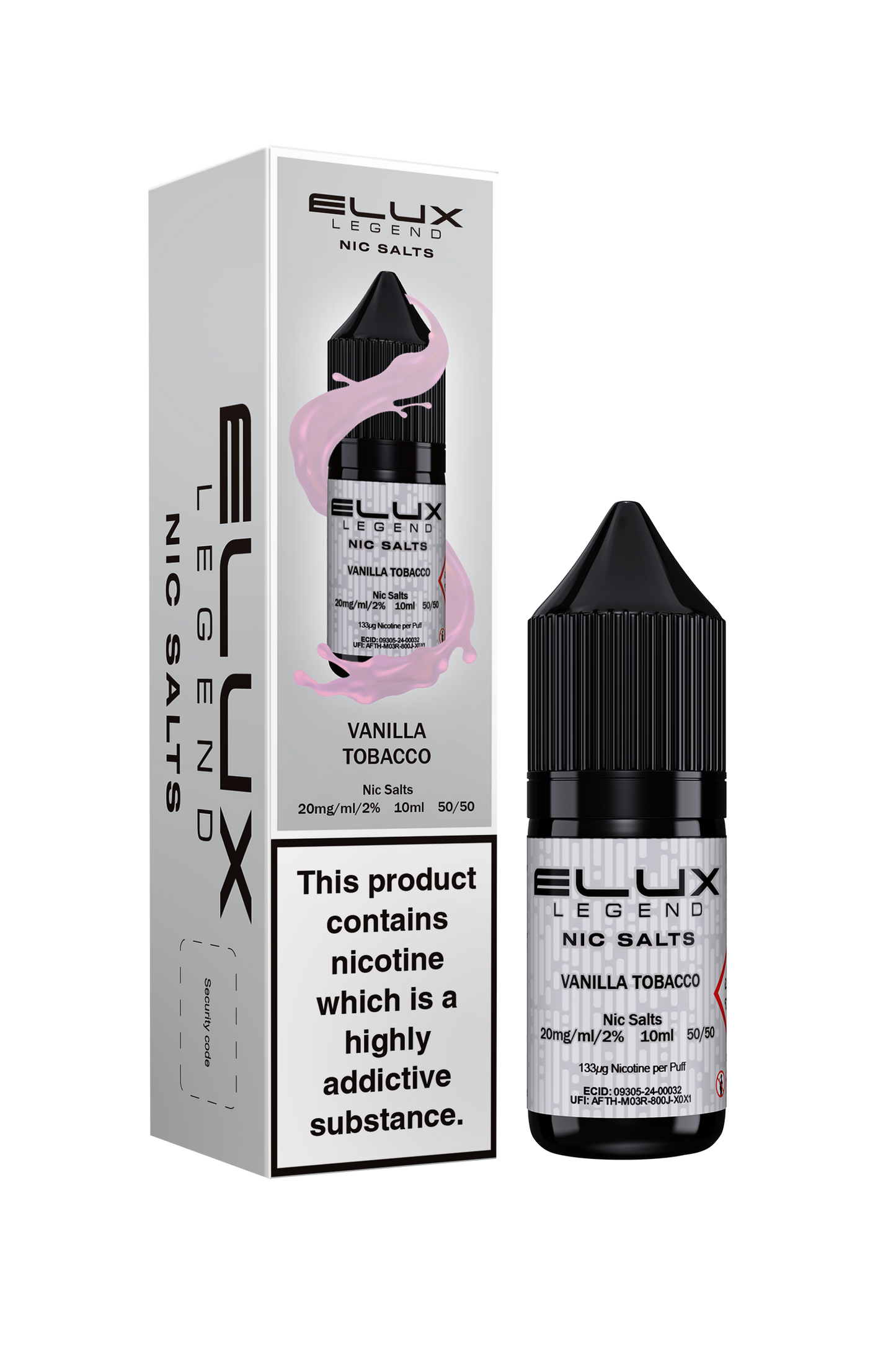 ELUX Legend Nic-Salt - Vanilla Tobacco x10