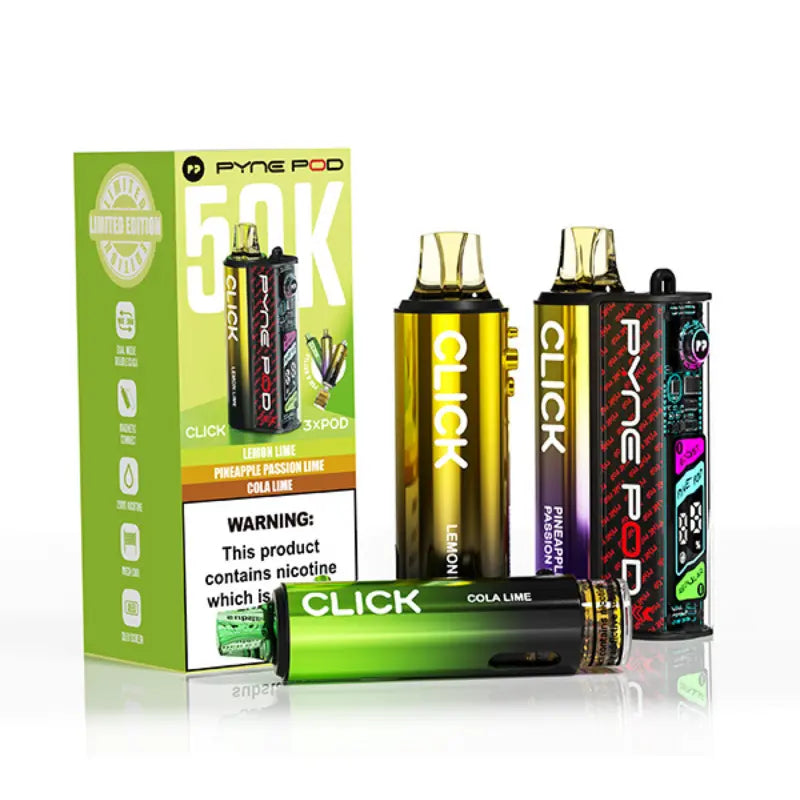 Pyne Pod Click 50K Lime Edition x5