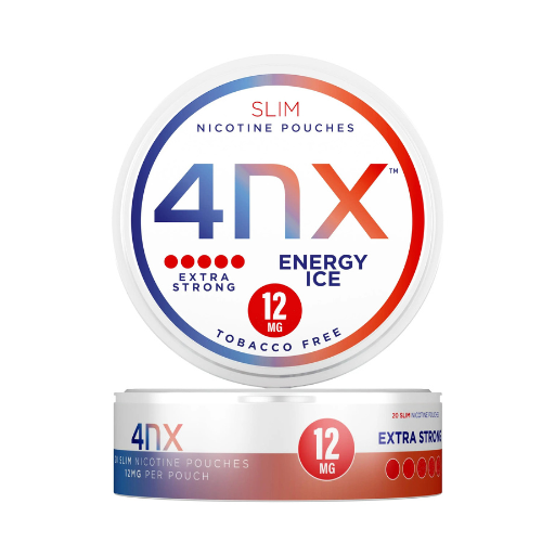 4NX Energy Ice Nicotine Pouch x5