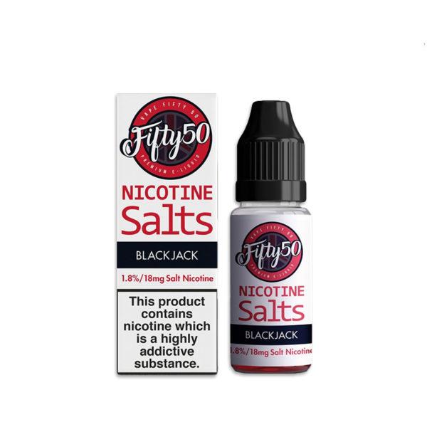 50 Fifty Blackjack Nic Salt