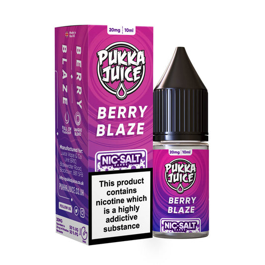 Pukka Juice Berry Blaze Nic Salt x10
