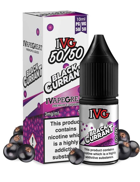 IVG Blackcurrant 50/50 x10