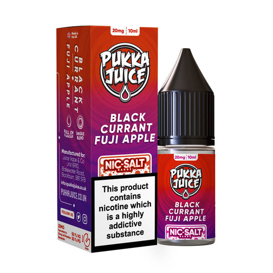 Pukka Juice Blackcurrant Fuji Apple Nic Salt x10