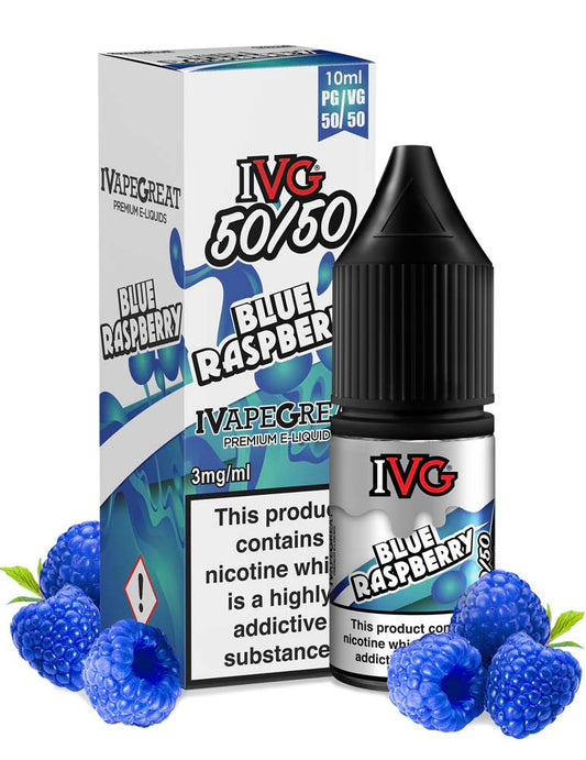 IVG Blue Raspberry 50/50 x10