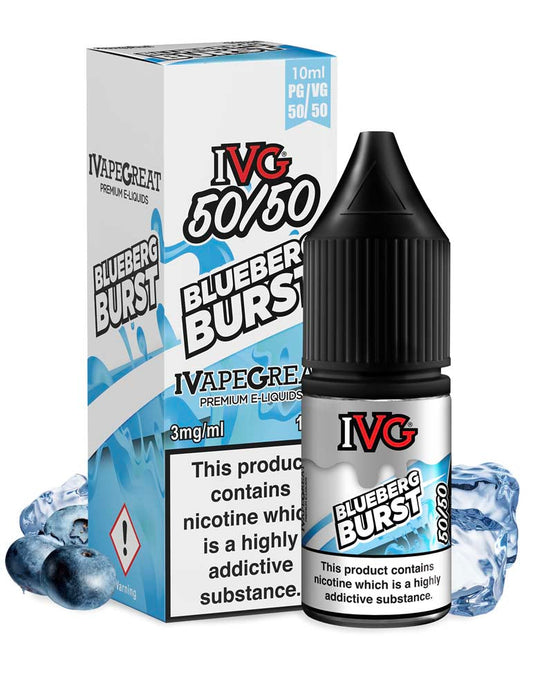 IVG Blueberg Burst 50/50 x10