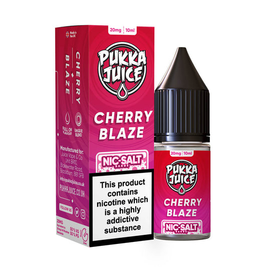 Pukka Juice Cherry Blaze Nic Salt x10
