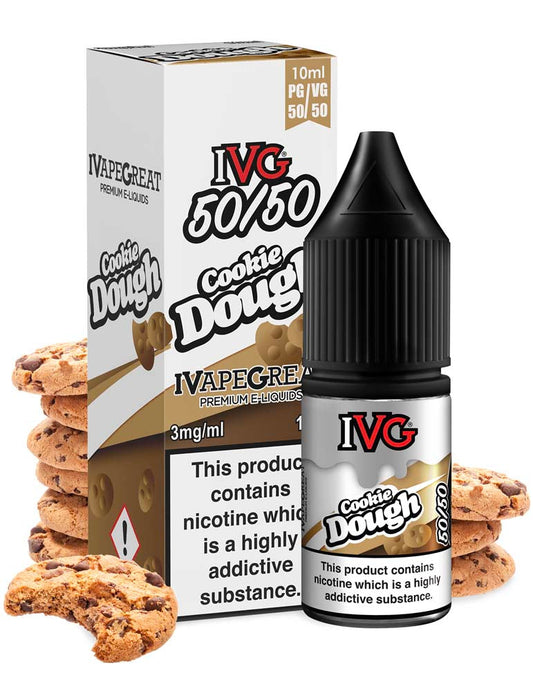 IVG Cookie Dough 50/50 x10