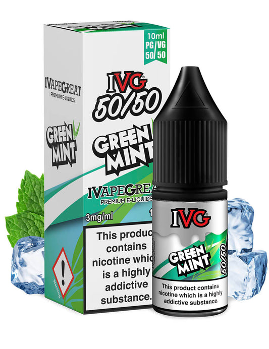 IVG Green Mint 50/50 x10