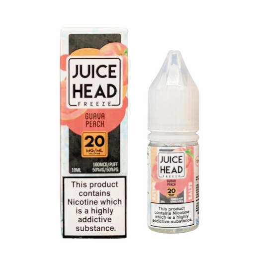 Juice Head Freeze Guava Peach Nic Salt x10