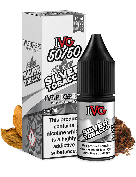 IVG Silver Tobacco 50/50 x10