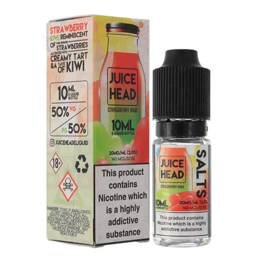 Juice Head Strawberry Kiwi Nic Salt x10